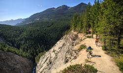 Biking in Golden Tourism Golden British Columbia Canada