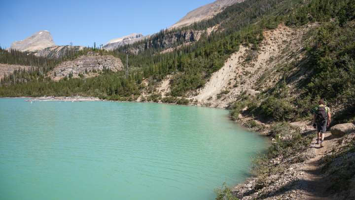 Hiking in Golden BC Canadian Rockies