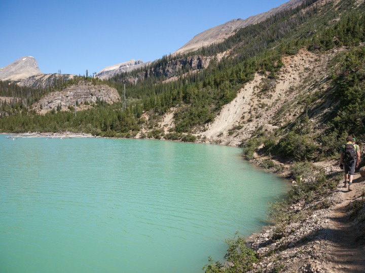 Hiking in Golden BC Canadian Rockies