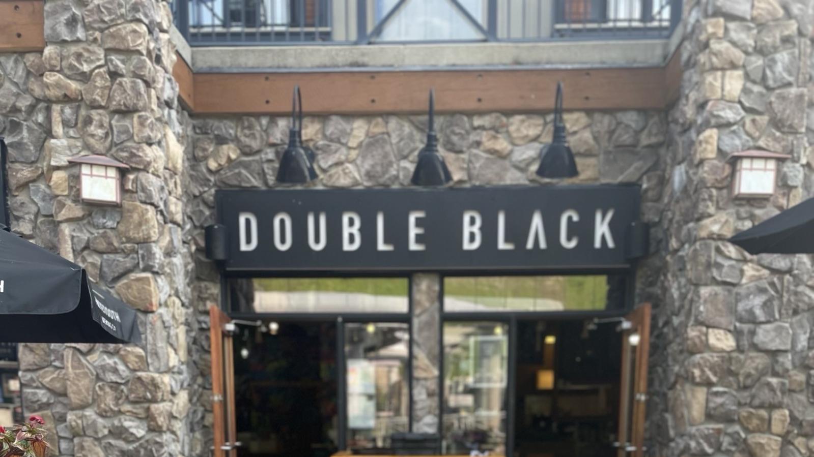 Double Black Cafe Storefront