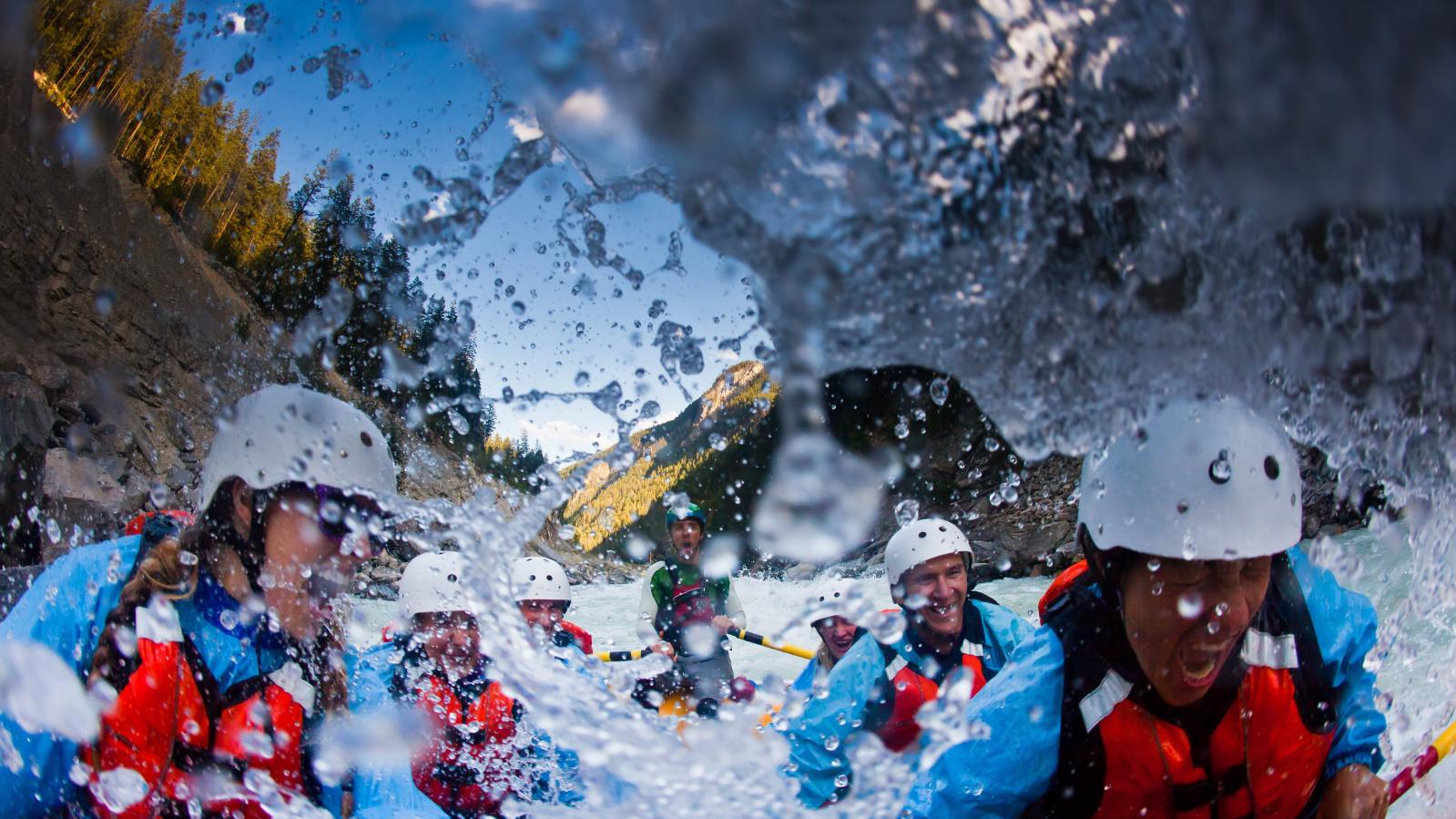 Whitewater Rafting, Kicking Horse River